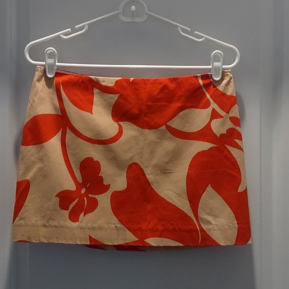 Vintage Theory mini skirt, low rise, sz 6